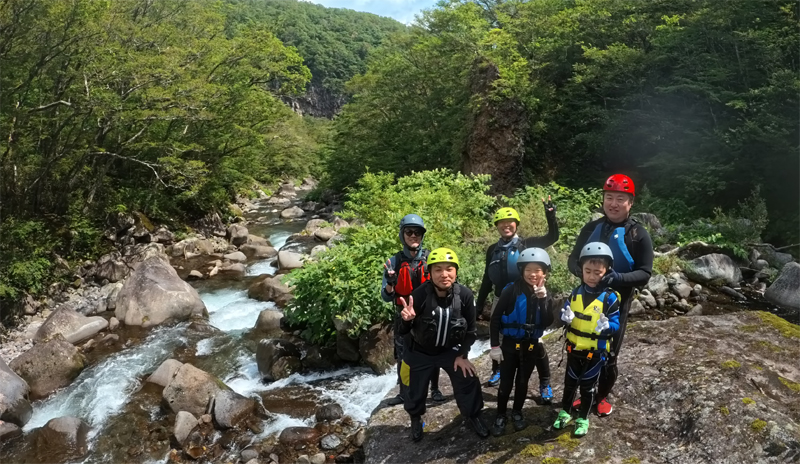 【参加者募集】絶景！蔵王澄川シャワークライミング